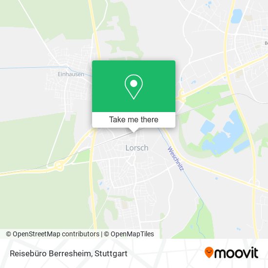 Reisebüro Berresheim map