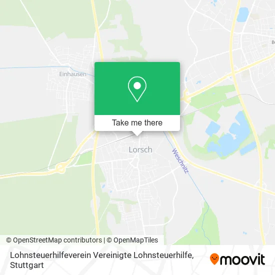 Карта Lohnsteuerhilfeverein Vereinigte Lohnsteuerhilfe