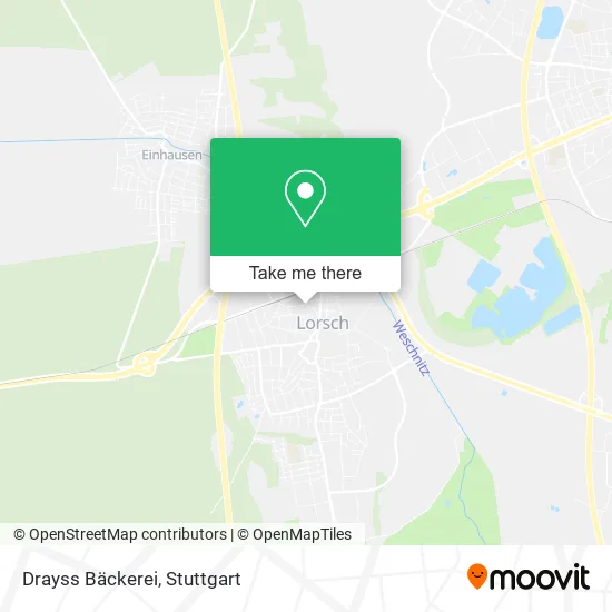 Карта Drayss Bäckerei