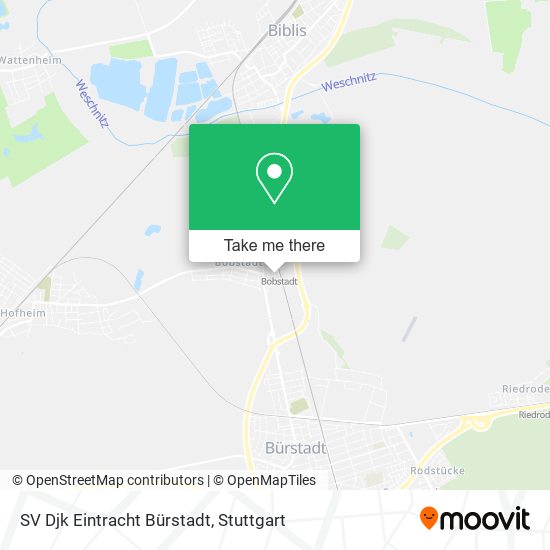 SV Djk Eintracht Bürstadt map