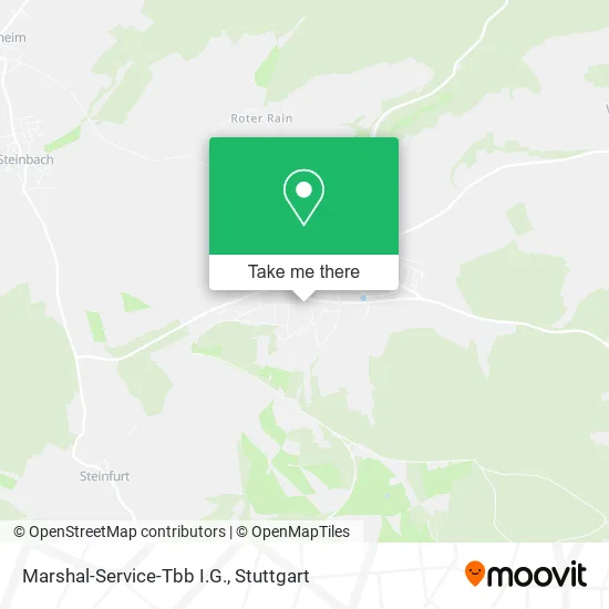 Карта Marshal-Service-Tbb I.G.