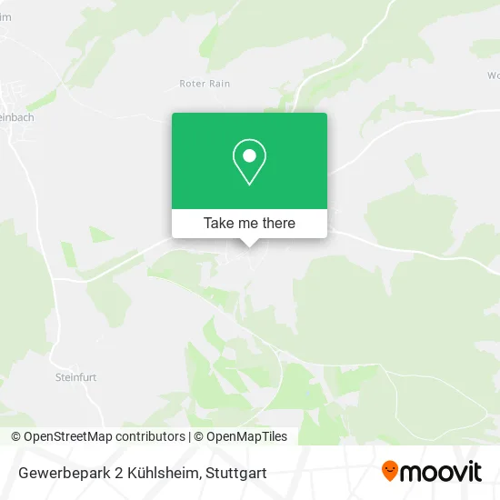 Карта Gewerbepark 2 Kühlsheim