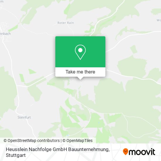 Heusslein Nachfolge GmbH Bauunternehmung map