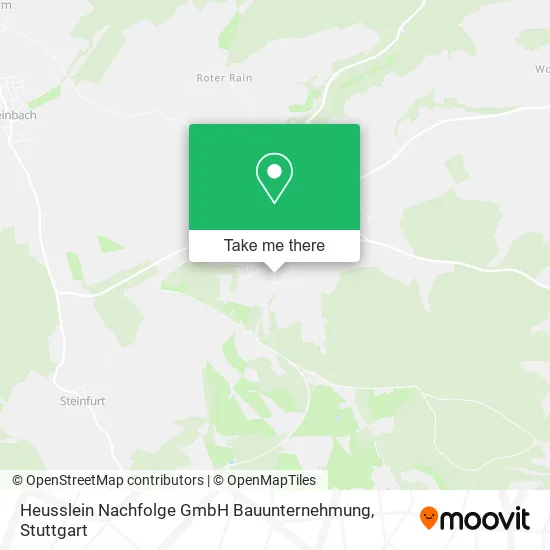 Карта Heusslein Nachfolge GmbH Bauunternehmung