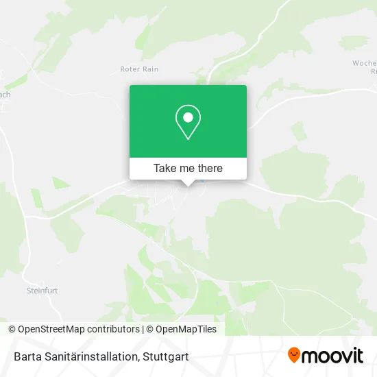 Карта Barta Sanitärinstallation