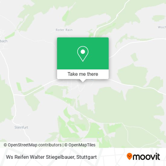 Карта Ws Reifen Walter Stiegelbauer