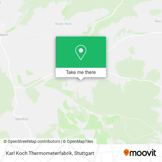 Карта Karl Koch Thermometerfabrik
