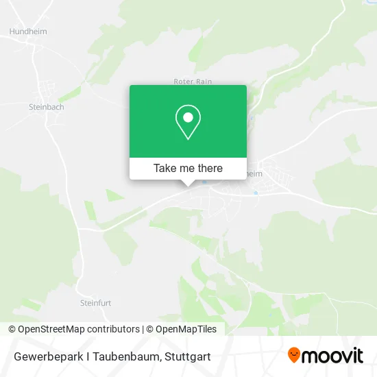 Карта Gewerbepark I Taubenbaum