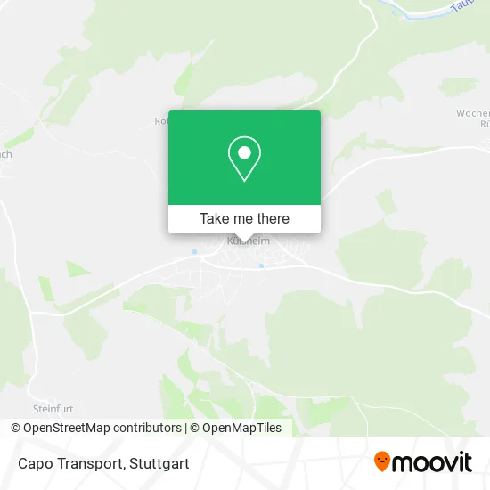 Карта Capo Transport