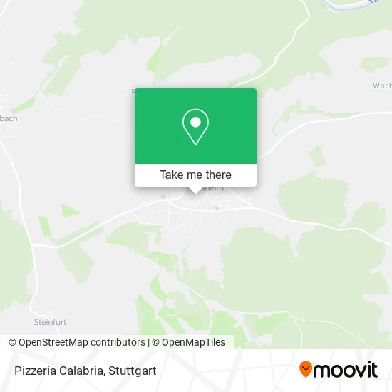 Карта Pizzeria Calabria