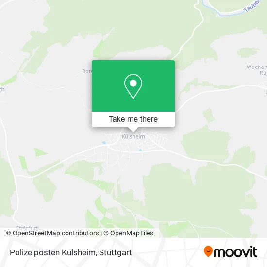 Карта Polizeiposten Külsheim