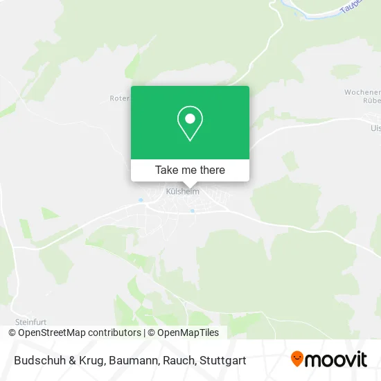 Карта Budschuh & Krug, Baumann, Rauch