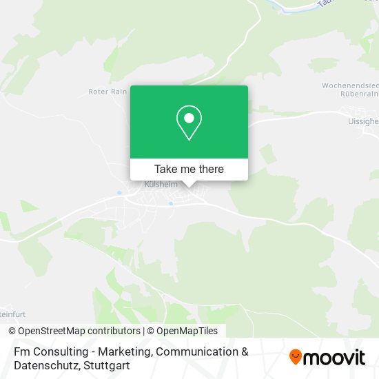 Fm Consulting - Marketing, Communication & Datenschutz map