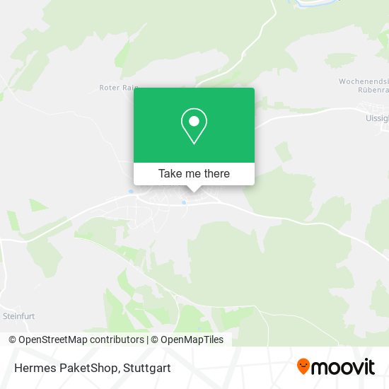 Карта Hermes PaketShop