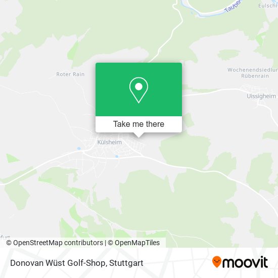 Donovan Wüst Golf-Shop map