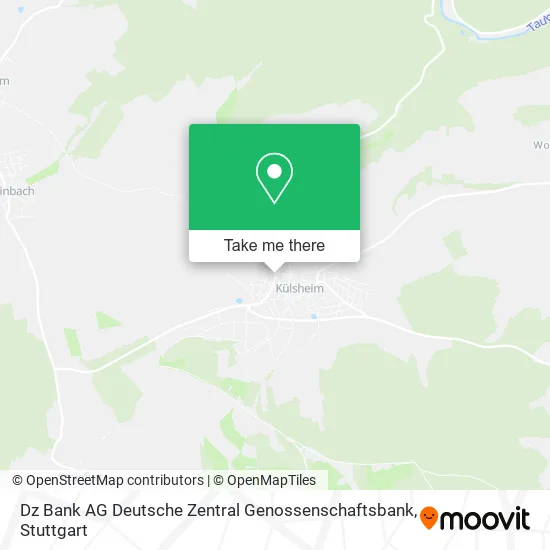 Карта Dz Bank AG Deutsche Zentral Genossenschaftsbank