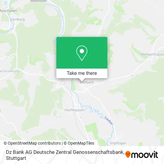 Карта Dz Bank AG Deutsche Zentral Genossenschaftsbank