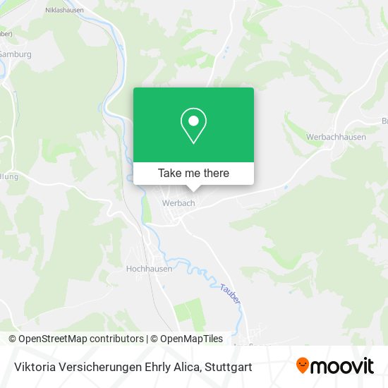 Viktoria Versicherungen Ehrly Alica map