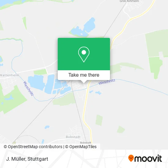 Карта J. Müller
