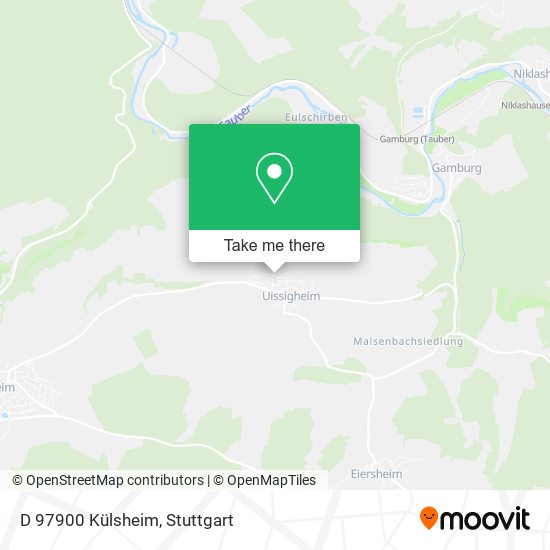 D 97900 Külsheim map