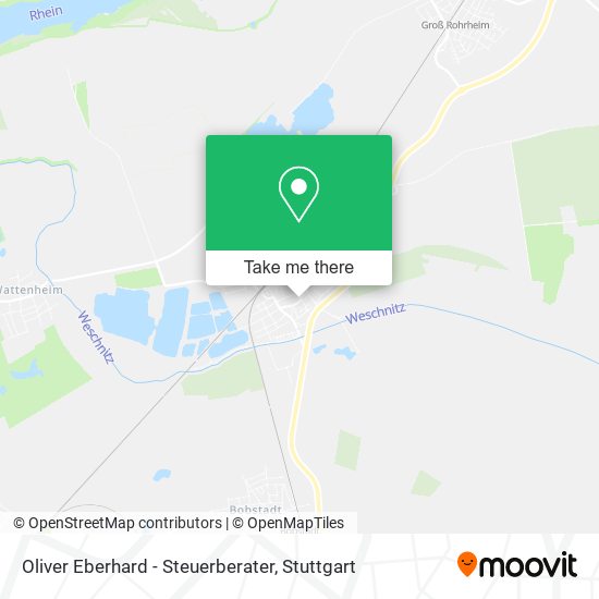 Oliver Eberhard - Steuerberater map