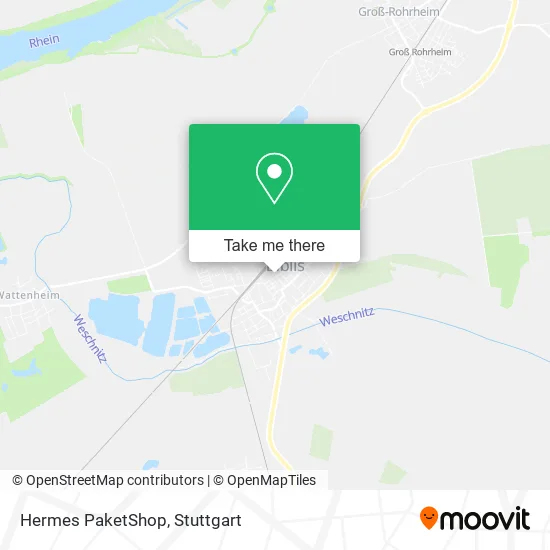 Карта Hermes PaketShop