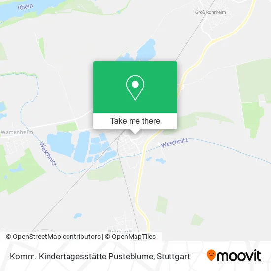 Карта Komm. Kindertagesstätte Pusteblume