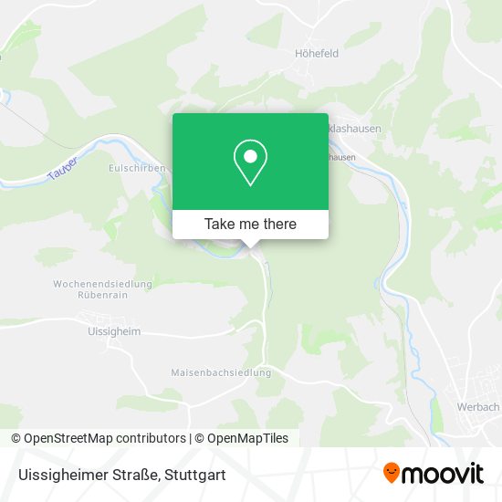 Uissigheimer Straße map