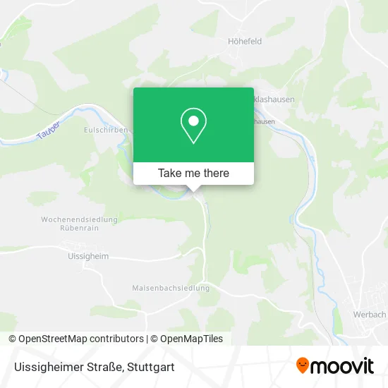 Карта Uissigheimer Straße