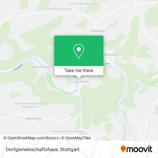 Dorfgemeinschaftshaus map