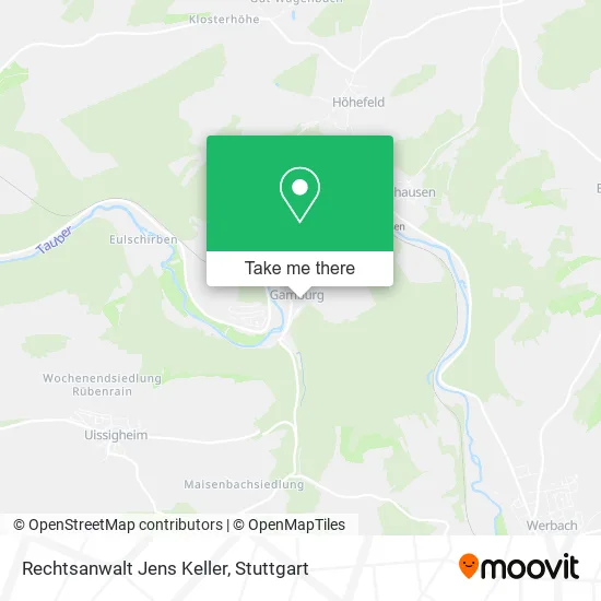 Карта Rechtsanwalt Jens Keller