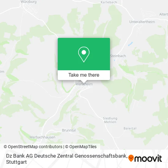 Карта Dz Bank AG Deutsche Zentral Genossenschaftsbank