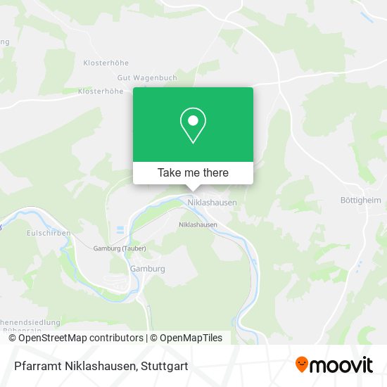 Карта Pfarramt Niklashausen