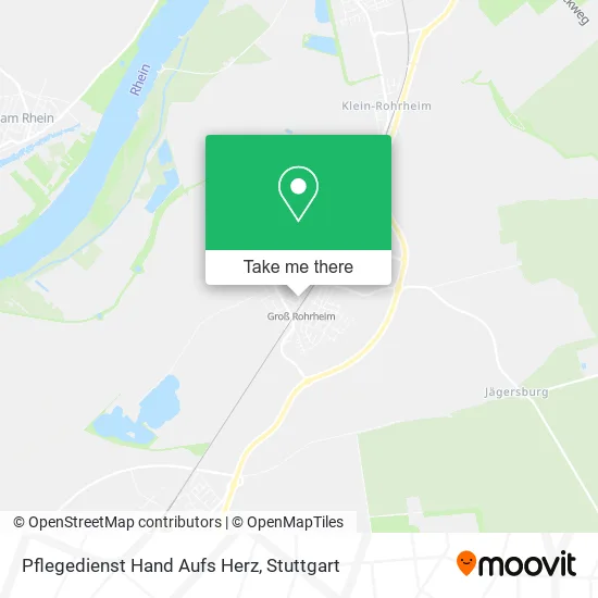 Карта Pflegedienst Hand Aufs Herz