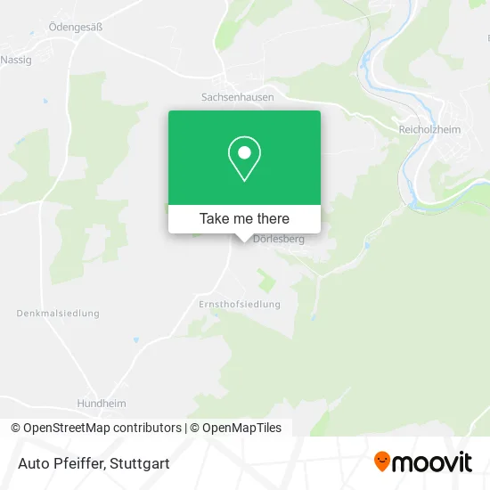 Карта Auto Pfeiffer