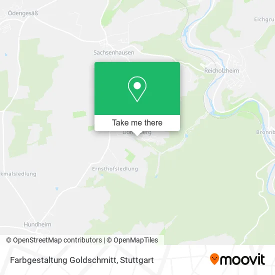 Карта Farbgestaltung Goldschmitt