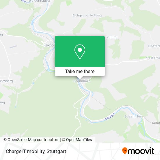 ChargeIT mobility map