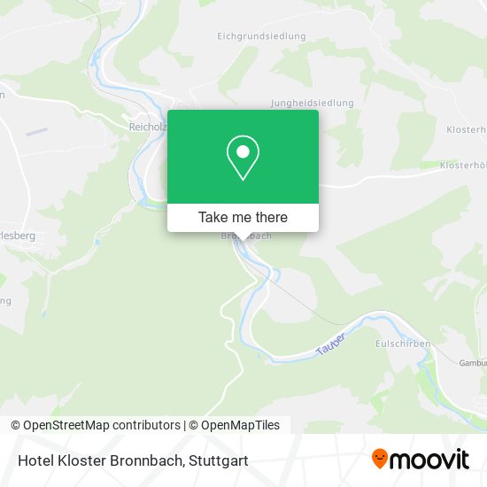 Карта Hotel Kloster Bronnbach