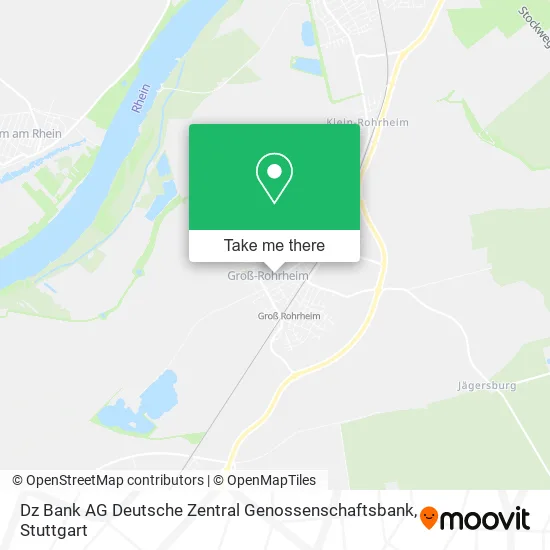 Карта Dz Bank AG Deutsche Zentral Genossenschaftsbank