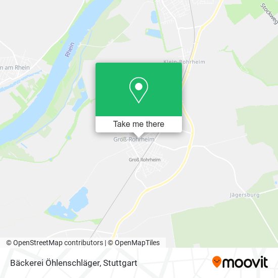 Bäckerei Öhlenschläger map
