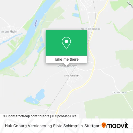 Карта Huk-Coburg Versicherung Silvia Schimpf in