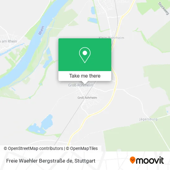 Карта Freie Waehler Bergstraße de