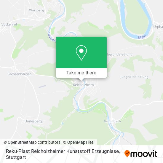 Карта Reku-Plast Reicholzheimer Kunststoff Erzeugnisse