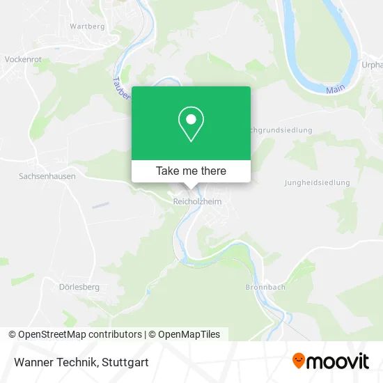 Карта Wanner Technik