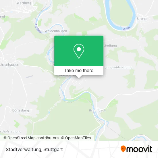 Карта Stadtverwaltung