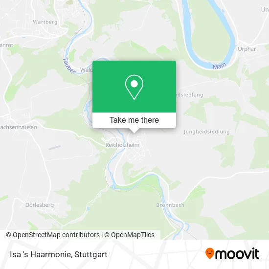 Карта Isa 's Haarmonie
