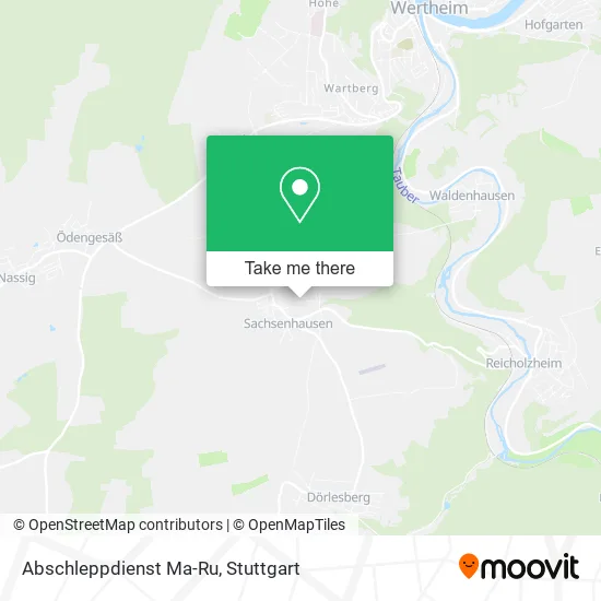 Карта Abschleppdienst Ma-Ru