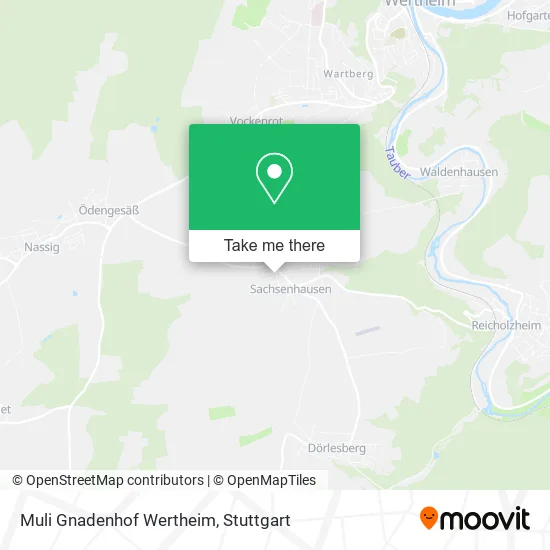 Карта Muli Gnadenhof Wertheim