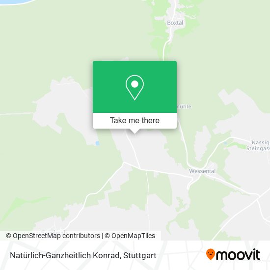 Natürlich-Ganzheitlich Konrad map