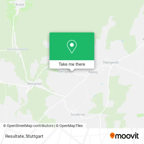 Карта Resultate